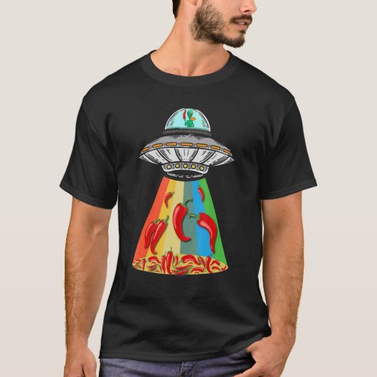 Ufoエイリアンチリ Tシャツ (正面)