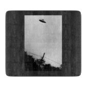 UFOエイリアン地球外宇宙探査機トップの秘密 カッティングボード (正面)