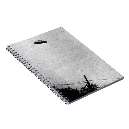 UFOエイリアン地球外宇宙探査機トップの秘密 ノートブック (右側)