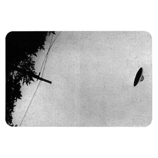 UFOエイリアン地球外宇宙探査機トップの秘密 マグネット (横)