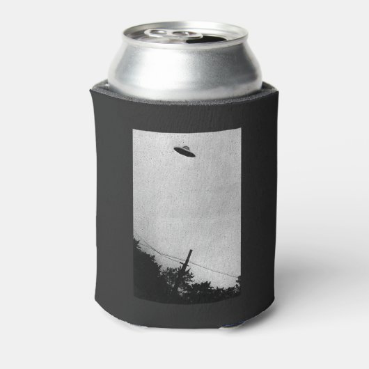 UFOエイリアン地球外宇宙探査機トップの秘密 缶クーラー (缶裏面)