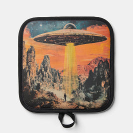 UFOエイリアン奪取 鍋敷き