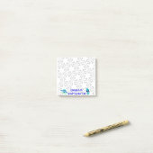 UFOエイリアン宇宙付箋ポストおもしろいアイディア ポストイット (デスク上)