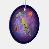UFOエイリアン宇宙宇宙船スターピープル セラミックオーナメント (右)