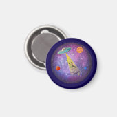 UFOエイリアン宇宙宇宙船スターピープル マグネット (正面/裏面)