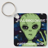 UFOエイリアン完全開示 キーホルダー (正面)