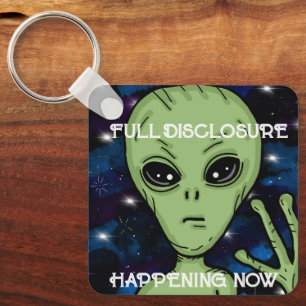 UFOエイリアン完全開示 キーホルダー