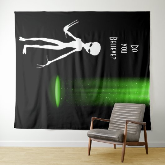 UFOエイリアン拉致👽お前はいる? タペストリー (インサイチュ(横))