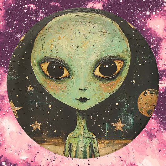 UFOエイリアン ペーパープレート