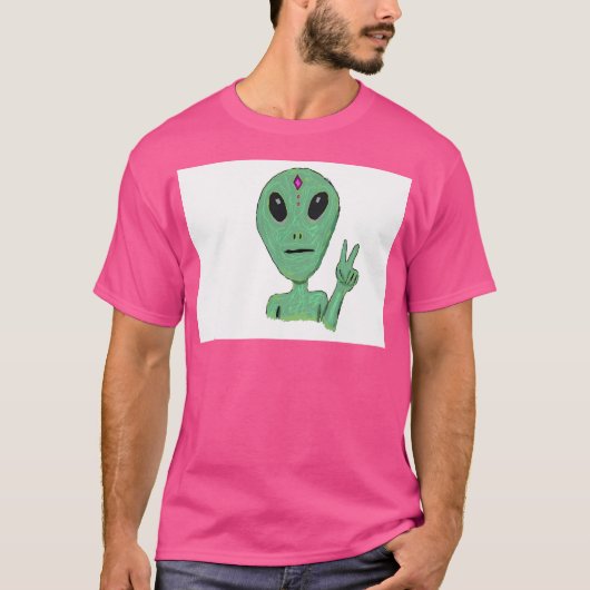 Ufoエイリアン Tシャツ (正面)