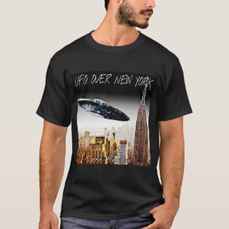 UFOオーバーニューヨークファンTシャツ Tシャツ
