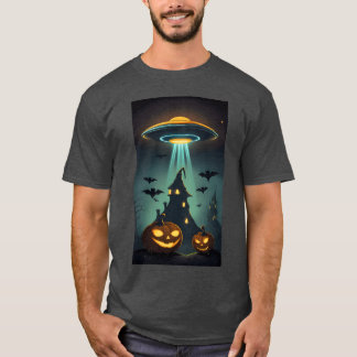 UFOキャッスルハロウィーンヴィンテージ Tシャツ