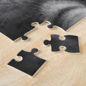 UFOキャットギフト付きエイリアンおもしろい自撮り ジグソーパズル (側面)