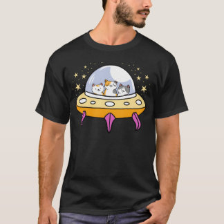 UFOキャットfor猫好きボーイ Tシャツ
