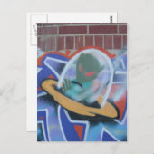 UFOグラフィティ02ポストカード ポストカード (正面/裏面)