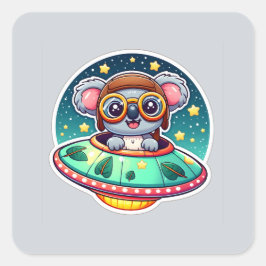 UFOコアおもしろいラ スクエアシール