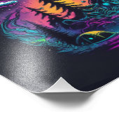 UFOサイケデリックファンタジーアート フォトプリント            (角)