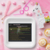 UFOシリーズ：エイリアン観測中 ペーパープレート (パーティー)