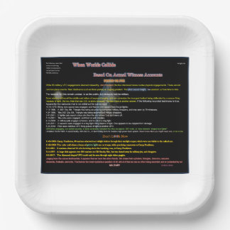 UFOシリーズ：エイリアン、軍隊の遭遇 ペーパープレート