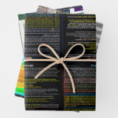 UFOシリーズ: UFO、火星ミックス ラッピングペーパーシート (インサイチュ)