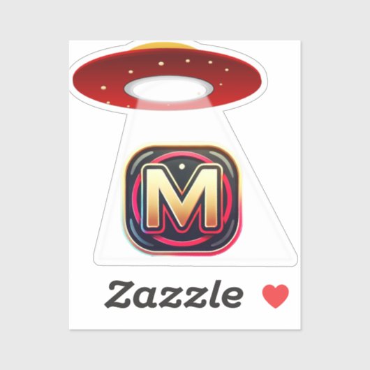 UFOステッカー シール (シート)