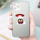 UFOステッカー シール (スマートフォン)