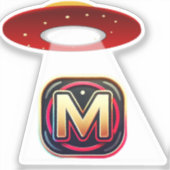 UFOステッカー シール (正面)
