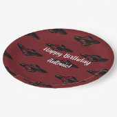 UFOソー飛んでいるサー ペーパープレート (アングル)