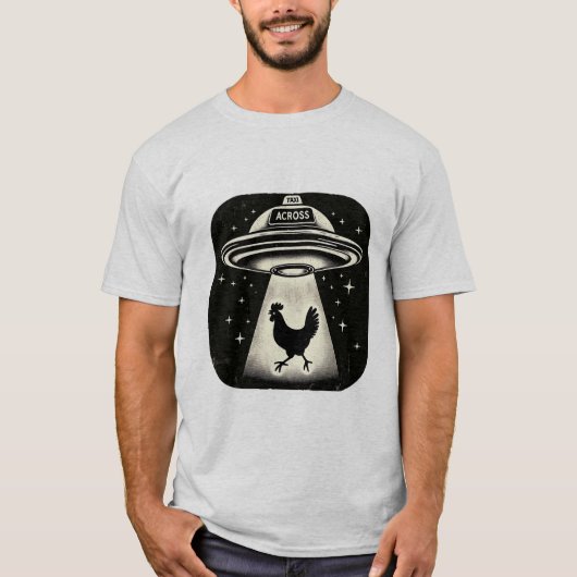 UFOタクシーアクロスTシャツ Tシャツ (正面)