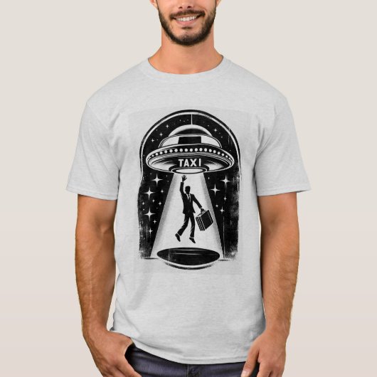 UFOタクシーTシャツ Tシャツ (正面)