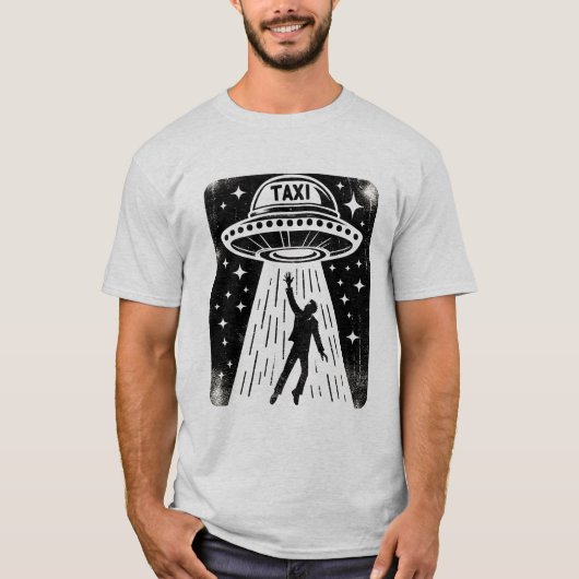 UFOタクシーTシャツ Tシャツ (正面)