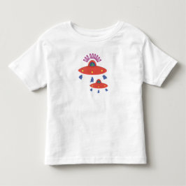 UFOテーマ ビッグシスターテイー トドラーTシャツ