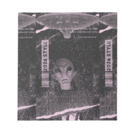 UFOデザイン ノートパッド