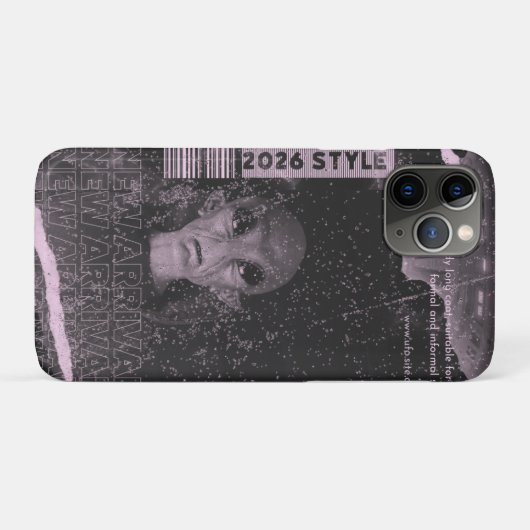 UFOデザイン Case-Mate iPhoneケース (裏面(横))