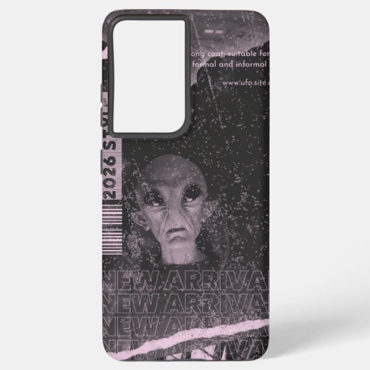 UFOデザイン SAMSUNG GALAXYケース (裏面)