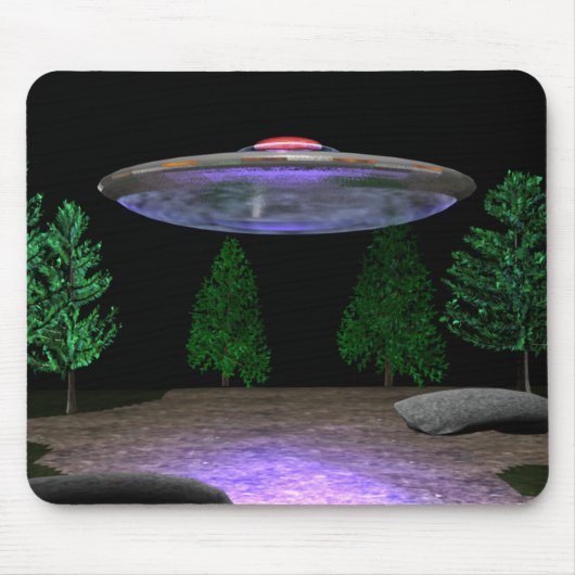 UFOデジタルの芸術 マウスパッド (正面)