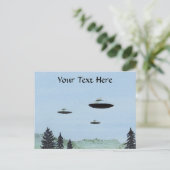 UFOトリオポストカード ポストカード (スタンド正面)