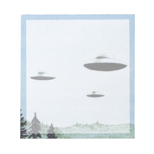 UFOトリオ ノートパッド (正面)