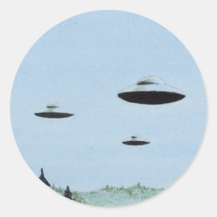 UFOトリオ ラウンドシール