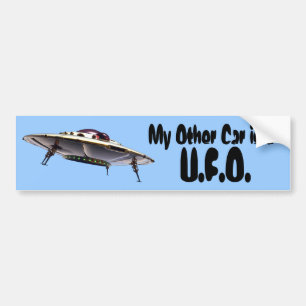 UFOバンパーステッカー バンパーステッカー