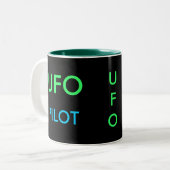 UFOパイロットマグ ツートーンマグカップ (正面左)