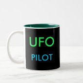UFOパイロットマグ ツートーンマグカップ (左)