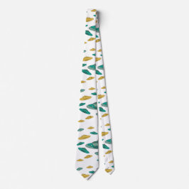 UFOパターン ネクタイ