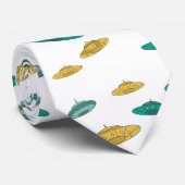 UFOパターン ネクタイ (ロール)