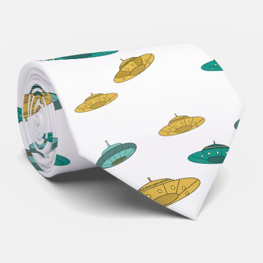 UFOパターン ネクタイ (ロール)