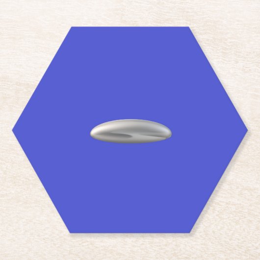 UFOパーティーグッズ ペーパーコースター (正面)