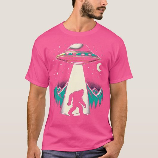 Ufoビッグフットエイリアン誘拐事件 Tシャツ (正面)