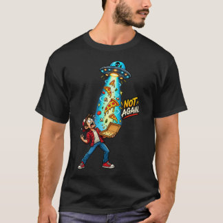 UFOピザ盗難 Tシャツ