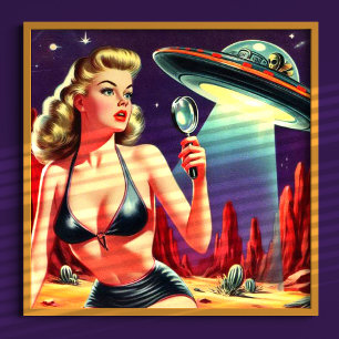 Ufoピンアップ ポスター