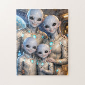 UFOファミリー ジグソーパズル (縦)